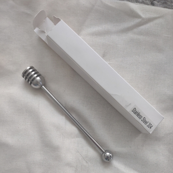 NWT Stainless steel Honey Dipper in Box - Picture 2 of 2